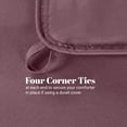 thumbnail image 6 of Superior Solid Comforter Down Alternative Bedding, Twin, Mauve, 6 of 9
