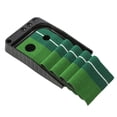 thumbnail image 2 of LAFGUR Indoor Outdoor Set Ball Auto Return Hazard Putting Mat, Professional Portable Practice Mini Trainer Putting Green With Return, 2 of 8