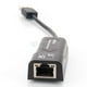 UniLink (TM) USB 3.0 to 10/100/1000 Gigabit Ethernet LAN Network Adapter, USB3.0 to RJ45 – image 2 sur 4