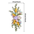 thumbnail image 3 of Fesfesfes Easter Wreath Spring Easter Egg Wreath for Front Door Porch Wall Decor Ceremony and Reception Backdrop Decoration, 3 of 9