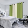 thumbnail image 5 of SUNOLIFE Green Blackout Curtains 2 Panels 52x84 Inch Omber Window Curtains for Living Room Bedroom, 5 of 5