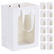 thumbnail image 1 of KAKOWELY 25 bolsas de regalo transparentes, bolsas de papel, bolsas para ramos, bolsas para envolver regalos, bolsas para recuerdos de fiesta, 1 of 5