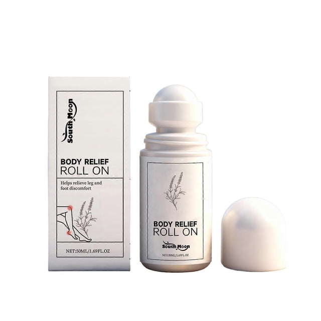 Gentle Body Care Roll-On For Sensitive Skin Hydration, Fast Absorbing Quick Drying Magnesium-Roll, for Arthritis-Foot Back Join