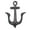 Black, variant on AOOOWER Sturdy Iron Anchors Hook With Antique Design Easy Installation Wall Mounted Hooks For Entryway Living Room Storage