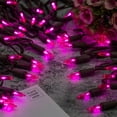 thumbnail image 2 of Lumières de Noël Roses à LED Pieds Fil Rose Qualité Commerciale Guirlande Lumineuse de Vacances (Fil Rose), 2 of 9