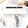 thumbnail image 3 of GMOX 75 kPa Vacuum Sealer Machine with 20 Bags | Compact Food Sealer for Kitchen Storage & Meal Prep | External Vacuum System, 3 of 7