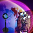 thumbnail image 2 of Sunset Lamp Projection Led Light,180 Degree Rotation Sunset Projection Lamp, Night Light Projector Led Lamp, Romantic Projector for Home Party Living Room Bedroom Decor (Rainbow), 2 of 6