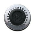 thumbnail image 5 of Mainstays Silver Stainless Steel Kitchen Sink Strainer and Drain Catcher with Rubber Stopper, 5 of 7