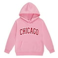 thumbnail image 4 of Tiijoy Big Girls Chicago Print Hoodie Jogger Pants Unisex Casual Outfits, Sizes 2-13, 4 of 6