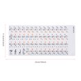 thumbnail image 2 of Octpeak Piano Sticker, Sticker For Piano, Sturdy For Children Kids, 2 of 8