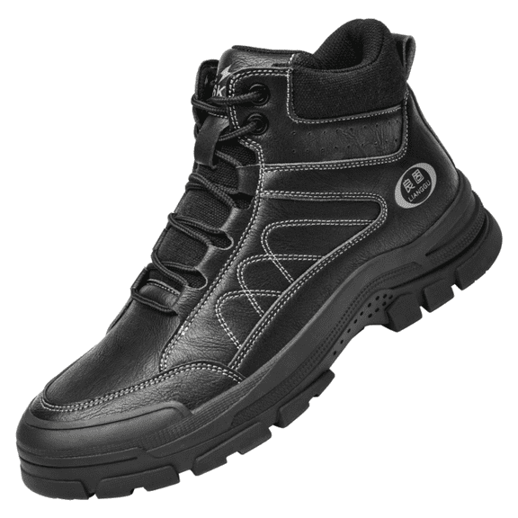 SKIUHS Men-6 Inch Comfortable Mens Safety Work Boots Lightweight Non Slip Puncture Resistant Industrial Construction Boot, Wide Available