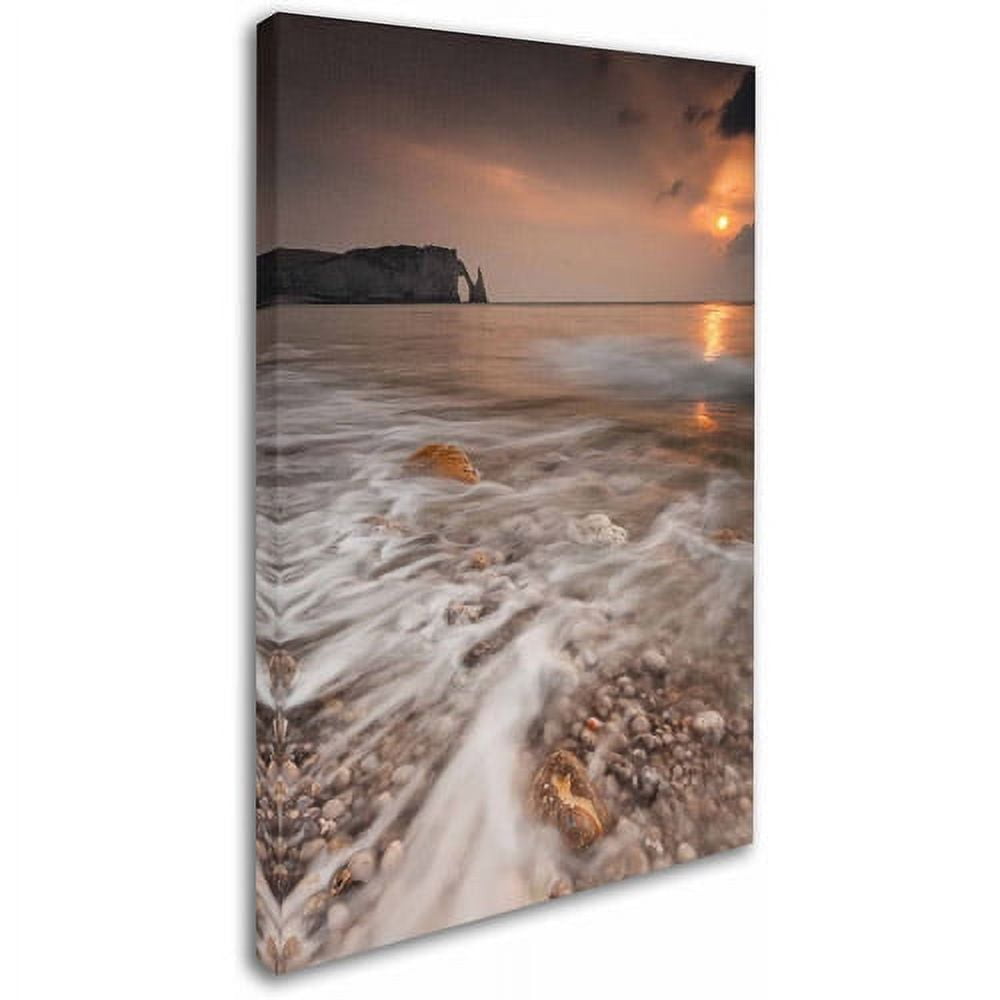 Trademark Fine Art "Etretat" Canvas Art by Mathieu Rivrin