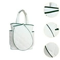 thumbnail image 6 of lacooooppia Pickleball Bag Pickleball Racquet Carrier Women Men Fitness Practical Multipurpose Lightweight Pickleball Racket Bag Backpack White, 6 of 8