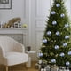 thumbnail image 5 of Colgante de bola de cerámica azul y blanca de 5 cm para decoración del árbol de Navidad., 5 of 6