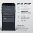 thumbnail image 3 of Carista New Escáner Automotriz OBD2 - Diagnóstico, Activación Extras, Datos en Vivo y Herramientas de Servicio: Audi, BMW, Cupra, Infiniti, Lexus, Mini, Nissan, Scion, Seat, Skoda, Toyota Y VW, 3 of 5