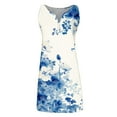 thumbnail image 5 of Puntoco Vestidos Mujer Fancy 2024 Nuevo vestido sin mangas con botones en el pecho y cuello en V estampado para mujer, 5 of 5