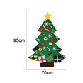 thumbnail image 2 of Árbol de Navidad de fieltro, para niños, adornos para colgar en la pared, estilo 3, 2 of 5