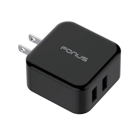 30W Fast Home Charger for LG V40 ThinQ - 2-Port USB Quick Charge Port Travel Wall AC Plug Power Adapter Compact Q4Y