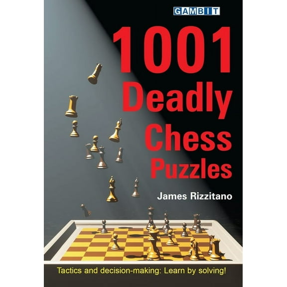 1001 Deadly Chess Puzzles, (Paperback)
