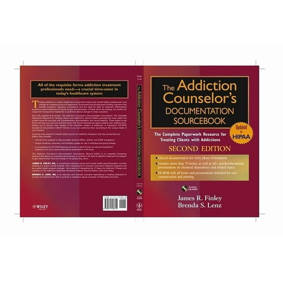 PracticePlanners The Addiction Counselor's Documentation Sourcebook: The Complete Paperwork Resource for Treating Clients with Addictions, Book 189, (Paperback)