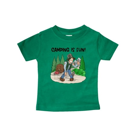 

Inktastic Camping is Fun! Gift Baby Boy or Baby Girl T-Shirt
