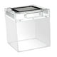 thumbnail image 1 of Terrario para reptiles con ventilación, caja de cría, tanque transparente para reptiles ermitaños 20 cm x 20 cm x 28 cm, 1 of 9