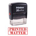 thumbnail image 2 of Printtoo Stamp PRINTED MATTER Self Inking Rubber Stamp Office Stationary-Red, 2 of 2