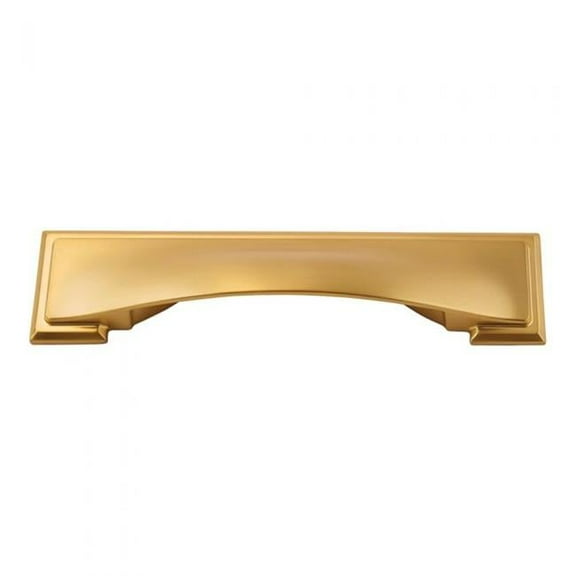 Belwith BWH078775 BGB 3 in. x 96 x 128 mm Cabinet Cup Pull, Branched Glod Brass