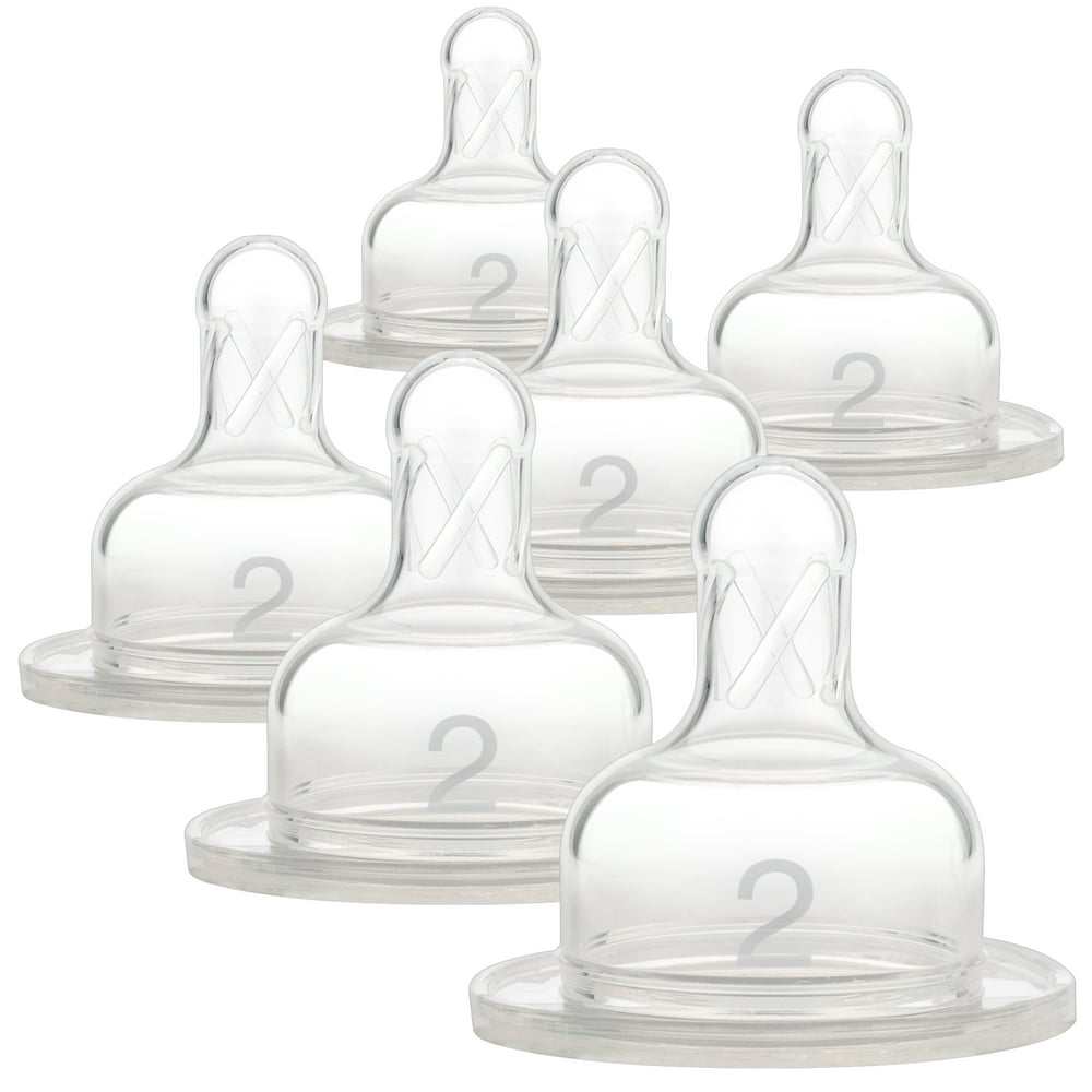 Dr. Brown's Natural Flow Original WideNeck Baby Bottle Nipples Level