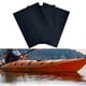 thumbnail image 5 of 3 parches de reparación de kayak de PVC para botes inflables, impermeables y resistentes al agua. Negro, 5 of 8