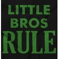 thumbnail image 2 of Little Brothers Rule Cute Younger Bro Youth T Shirt Tee Boys Infant Toddler Brisco Brands 12M, 2 of 5