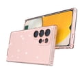 thumbnail image 4 of Compatible with Samsung Galaxy S24 Ultra Case, Clear Glitter Sparkle Soft TPU Shockproof Protective Cute Slim Thin Bling Sparkly Phone Cases Cover for Women Girls,Pink, 4 of 7