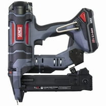 18 Gauge 0.25 in. Narrow Crown Stapler Kit, Black & Red