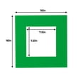 thumbnail image 3 of Bright Green Acid Free 16x16 Picture Frame Mats with White Core Bevel Cut for 8x8 Pictures - Fits, 3 of 4