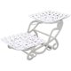 thumbnail image 1 of 2-story Cake Dessert Stand Cupcakes Pastries Cookie Tray Candy Stand Buffet Fruit Stand Wedding Use Square, 1 of 5