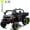 Black, variant on LUIBAS 24V Ride On Dump Truck Kids Car for Big Kids, 2-Seater Battery Powered Electric Car w/ Electric Dump Bed, 6 Wheels Tractor Ride On Toys, Green