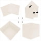 thumbnail image 2 of Juego de 4 cajas de almacenamiento plegables de tela con asas, cubos de almacenamiento y cajón organizador de tela para armario y juguetes., 2 of 5