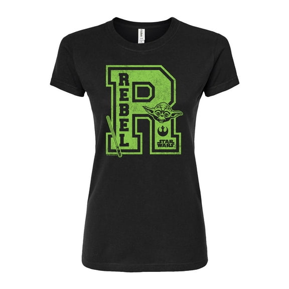 Star Wars - Collegiate Rebel - Juniors Fitted Tee