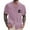 Light Purple, variant on Yiaimeir Men's Vintage Button Down Bowling Shirts Short Sleeve Summer Beach Shirt，Size M-3XL