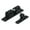 Black, variant on Deltana BTC20U19 Ball Tension Catch 2-3/10" x 2/5"; Black Finish