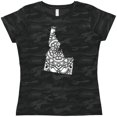 thumbnail image 3 of Inktastic Idaho Silhouette Mandala Women's T-Shirt, 3 of 5