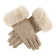 thumbnail image 6 of beishanbush Gloves Mittens Women Gloves Creative Fashion Gloves Gloves Thick Warm Winter Adult Beige, 6 of 6