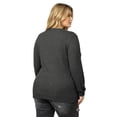 thumbnail image 5 of TEMOFON Cardigan Sweaters for Women Plus Size Clothes Long Sleeve Buttons Down with Pocket Lightweight Open Front Outerwear Fall Grey 5XL, 5 of 6