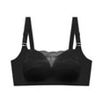 thumbnail image 2 of Joau Bras for Women No Underwire Comfortable Seamless Wireless Bras Floral Lace Full Coverage Push Up Bralettes Soft Breathable Support Everyday Bra, 2 of 3