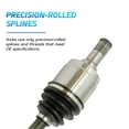 thumbnail image 5 of Bodeman Front LEFT CV Axle Half-shaft Assembly for 2008-2012 Honda Accord V6 Models w/Auto Trans, 5 of 7