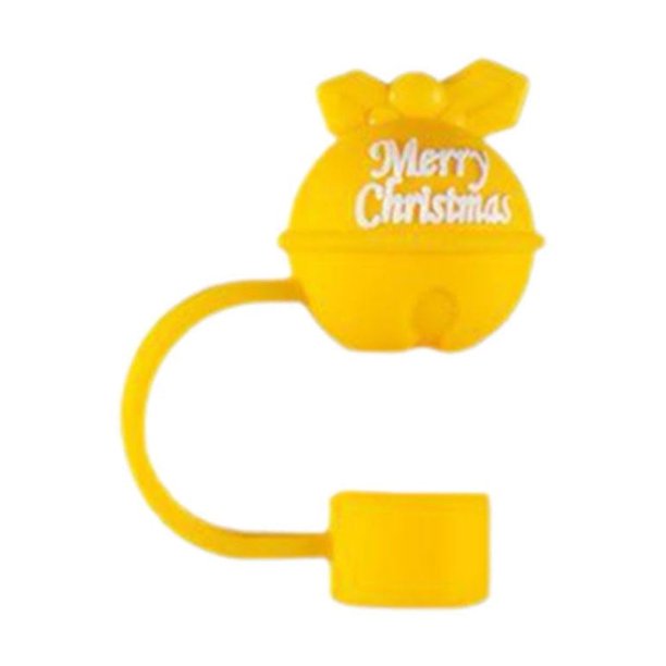 CAIROYAR Lindos accesorios reutilizables para pajitas de beber para Navidad.