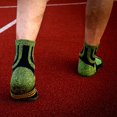 thumbnail image 4 of Hombres Que Corren Calcetines Deportivos Calcetines de Nieve Calcetines Borrosos verde negro Zulema Calcetines de hombre, 4 of 8