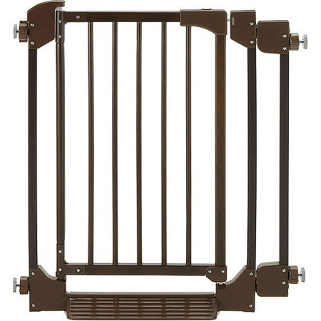 Richell Auto-deluxe Pet Gate, Coffee Bea