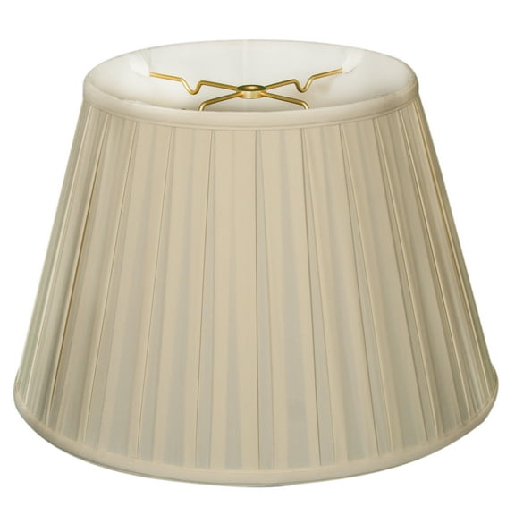 Royal Designs 18" Empire English Pleat Lamp Shade Eggshell