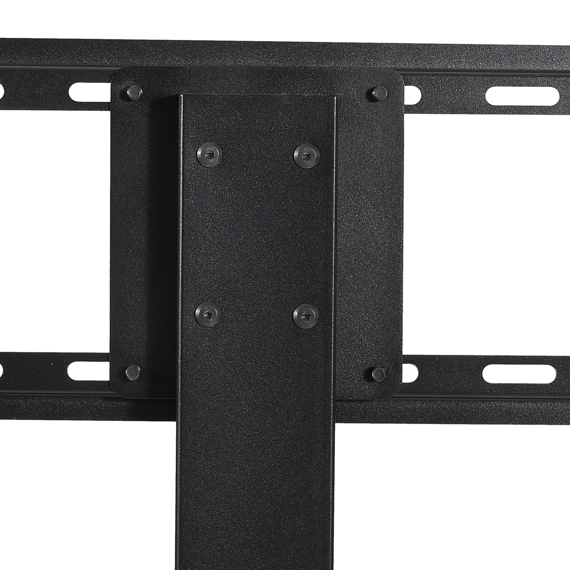 Craftian TV Stand for 70" TV with Mount, Farmhouse Entertainment Center with Power Outlets & Sliding Barn Doors, White
